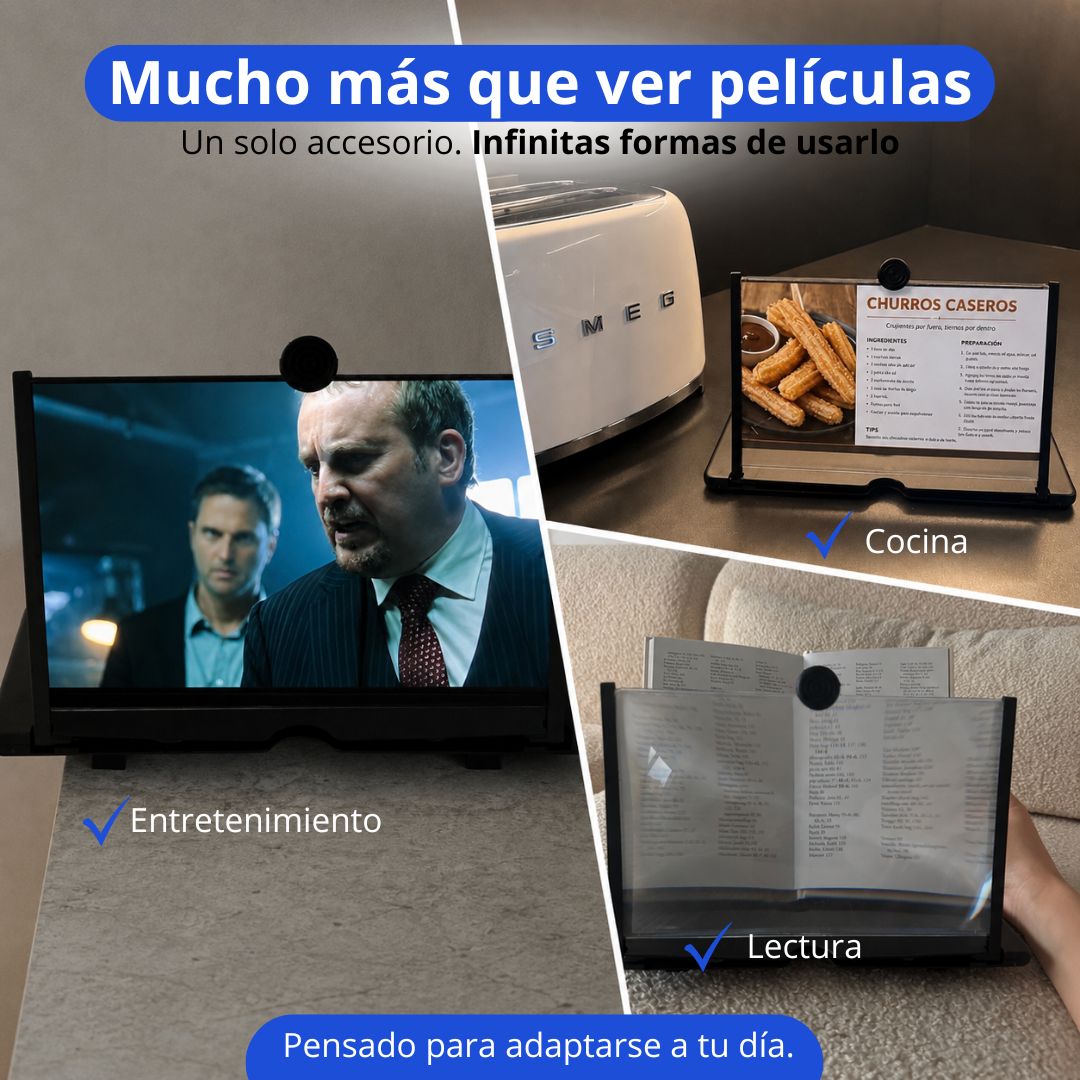 Amplificador de Pantalla HD